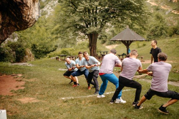 istock Friends spending time together on a picnic in nature 1404757966