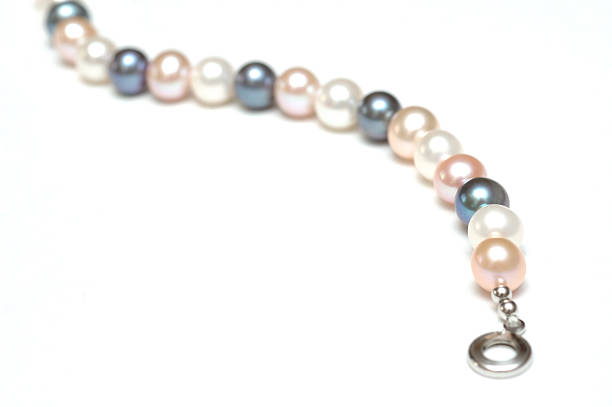 pearle necklace stock photo