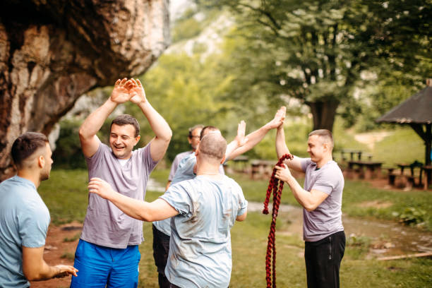 istock Friends spending time together in nature 1404758648