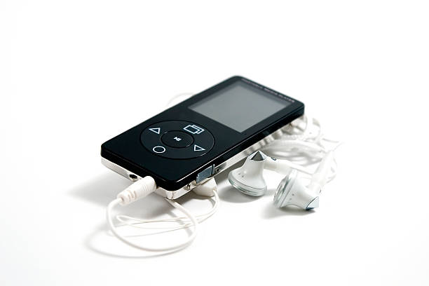 MP3 player stock photo