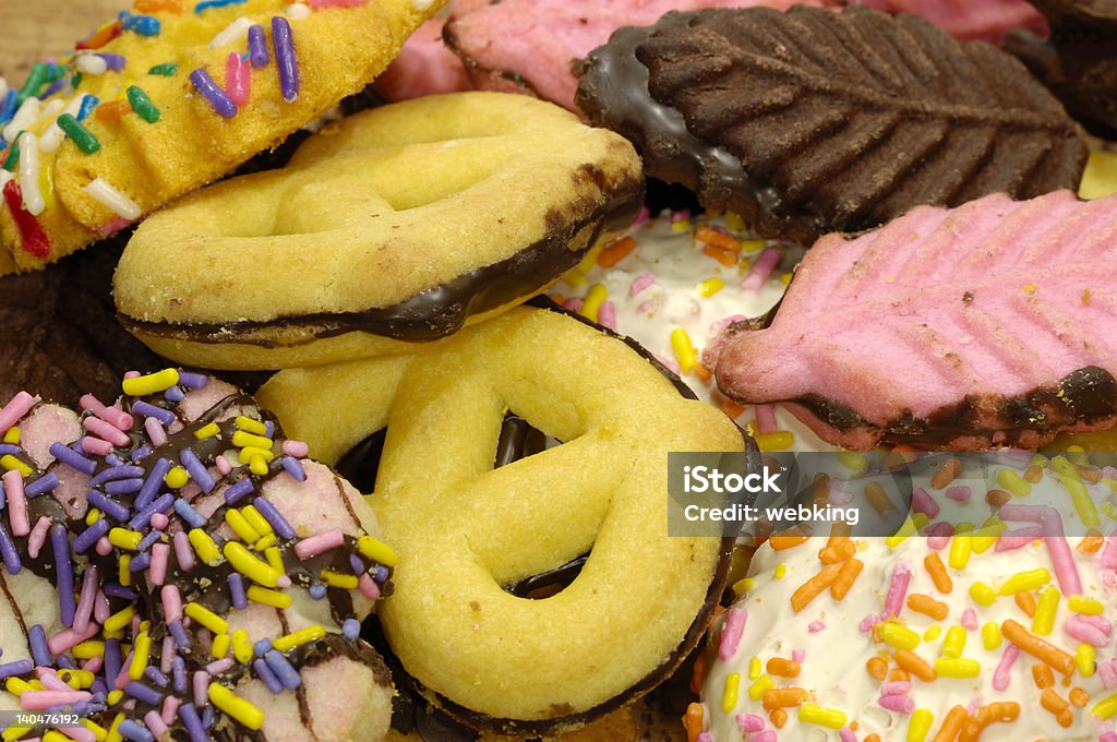Cookies - Lizenzfrei Bildhintergrund Stock-Foto