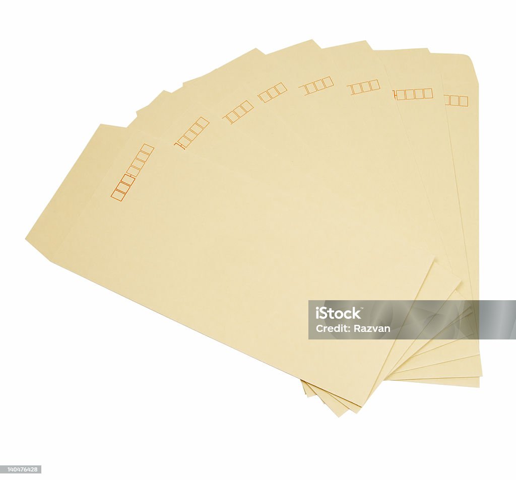 Envelopes - Foto de stock de Amontoamento royalty-free