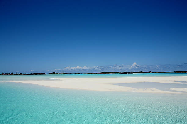 Beautiful Bahamian scenic stock photo