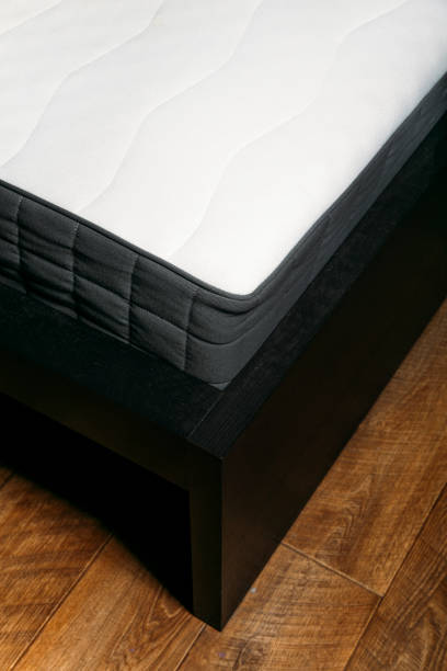 istock mattress on the bed close-up 1404771822