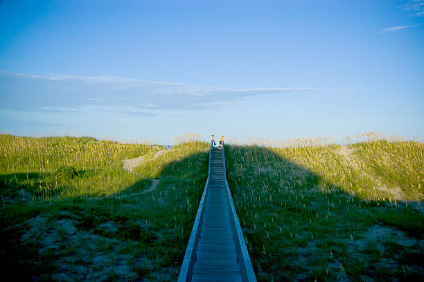 Boardwalk stock photo