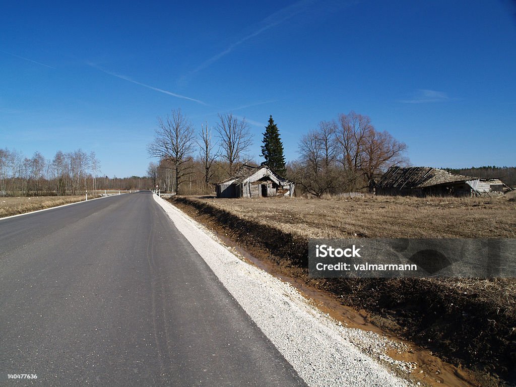 road - Foto de stock de Abandonado royalty-free