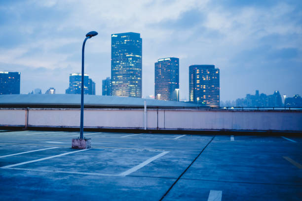 istock Rooftop outdoor parking lot 1404779821
