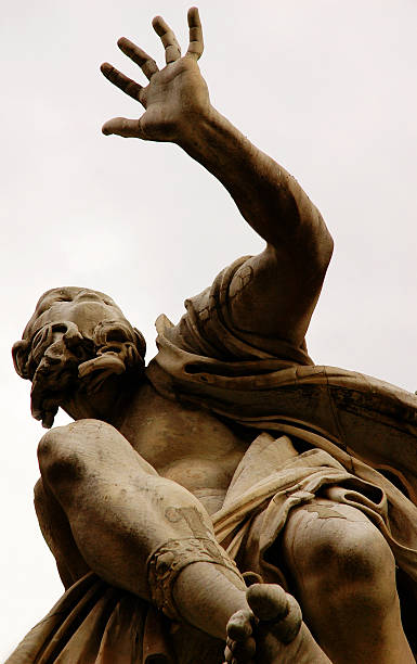 istock Dramatic statue in the centre of Rome, Italy 140478438