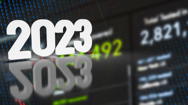 istock The growth number 2023 on business background  3d rendering 1404786165