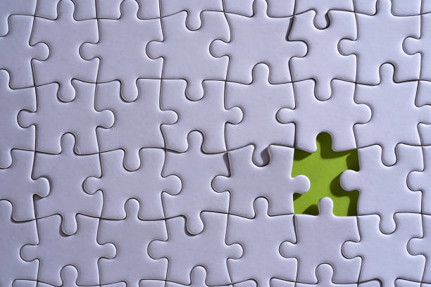 finishing  the blank puzzle game