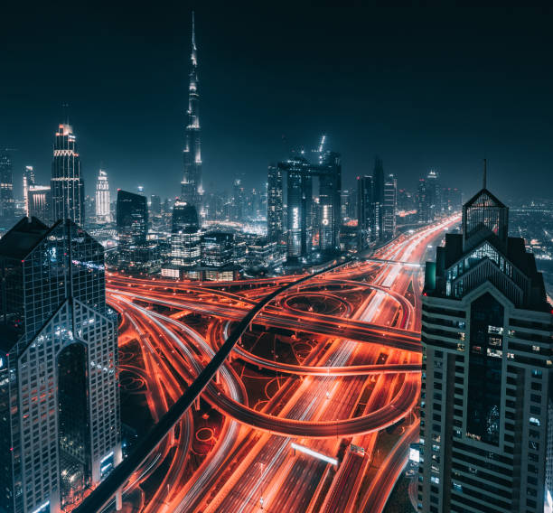 istock Busy Streets in Dubai 1404810205