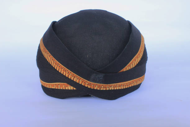 istock blangkon hitam or black blangkon a traditional hat Javanese men. isolated on white background 1404814038
