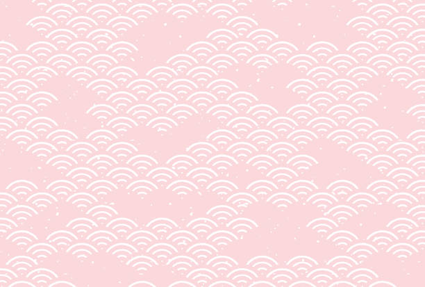 Japanese seamless pattern called Seigaiha for banners, cards, flyers, social media wallpapers, etc. Japanese seamless pattern called Seigaiha for banners, cards, flyers, social media wallpapers, etc. seigaiha stock illustrations