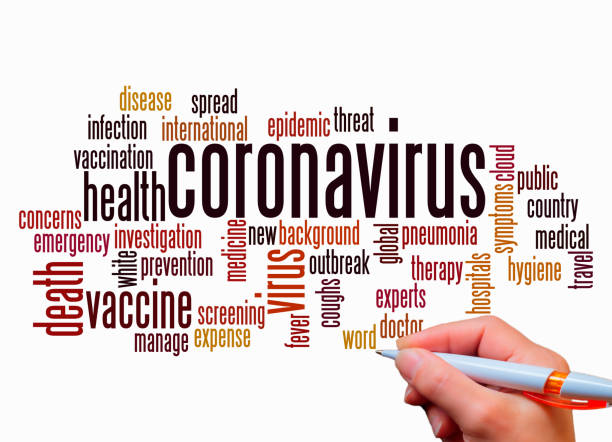 istock CORONAVIRUS concept, isolated on a white background 1404817786