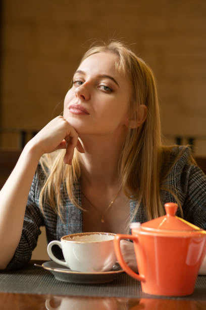 istock blond woman smiling 1404821631