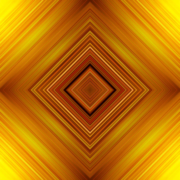 Color geometry composition banner background with yellow tones.. 3d effect.