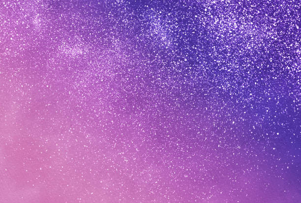 istock Beautiful watercolor style night sky illustration 1404827001