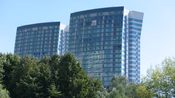 istock office building at dry sunny summer day 1404827558