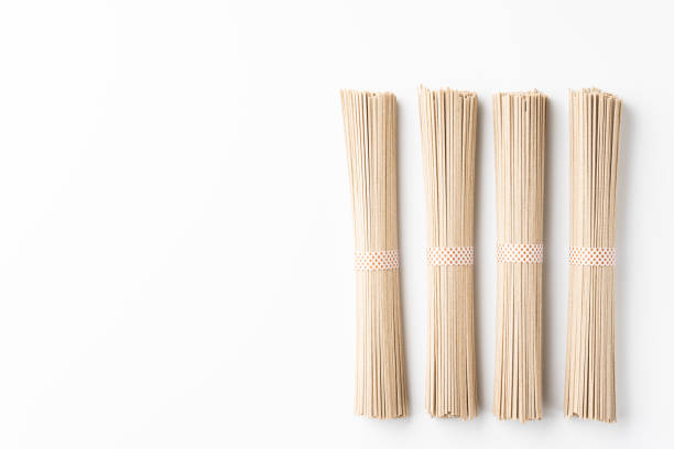istock Dried Japanese buckwheat noodles 1404830735