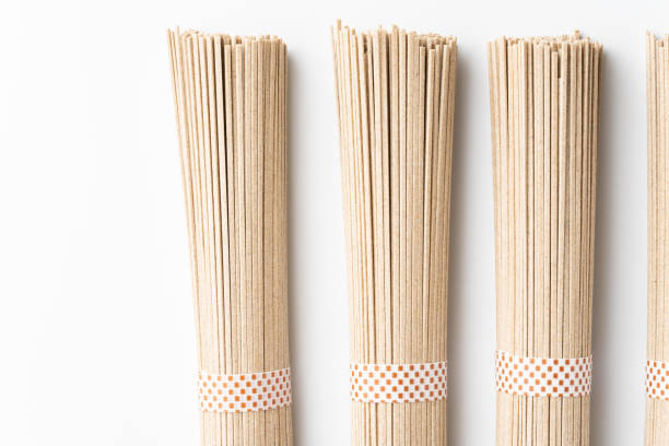 istock Dried Japanese buckwheat noodles 1404830887