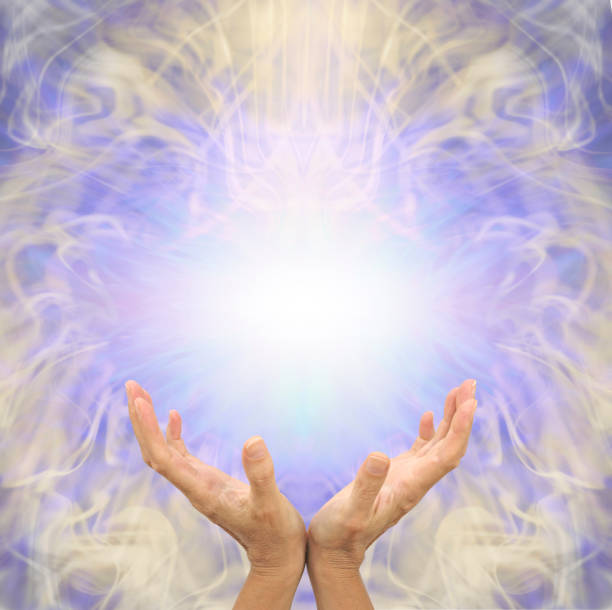 istock Sensing scalar healing energy message banner 1404836563