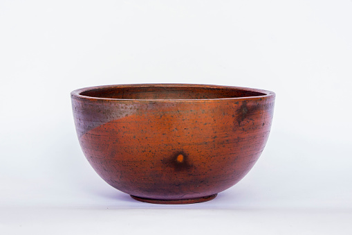 Ceramic Bowl On White