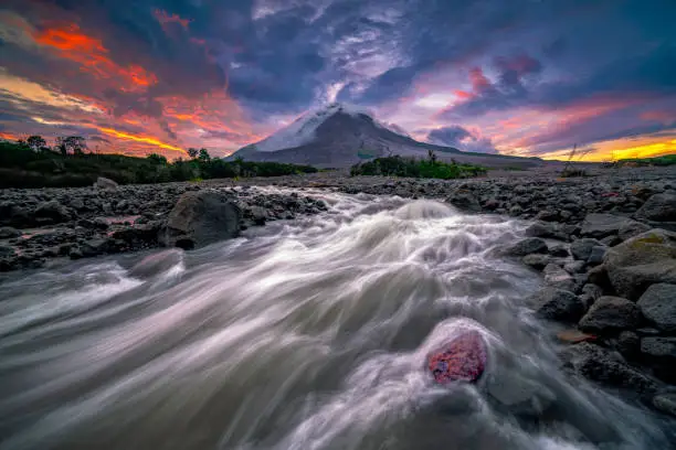 Photo of Sinabung Volcano