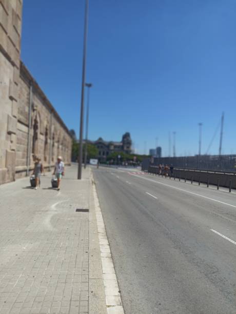 istock A street to la rambla barcelona 1404844808
