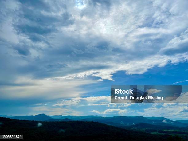 Mountain Range Shenandoah National Park Stock Photo - Download Image Now - Appalachia, Appalachian Mountains, Appalachian Trail