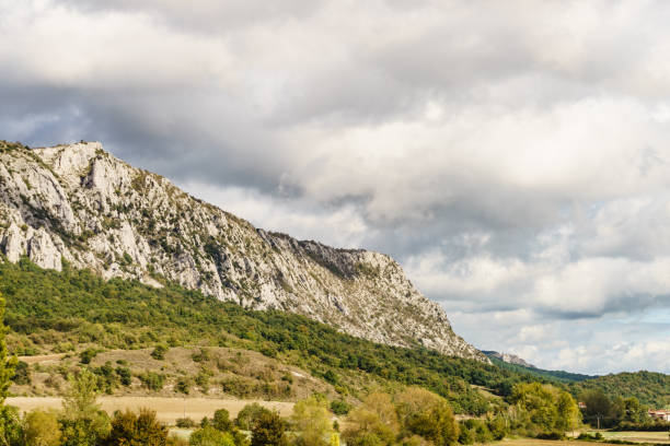Rocky mountains landscape, Agurain, Basque Country, Spain