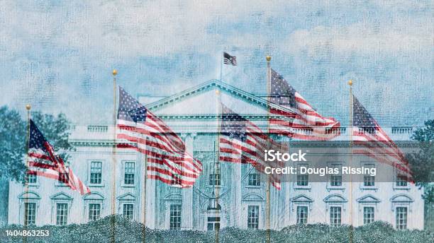 Lets Go Biden White House Stock Photo - Download Image Now - American Culture, American Flag, Capitol Building - Washington DC