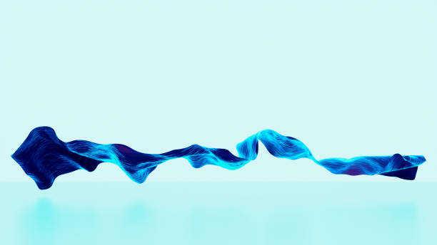 istock a silk cloth glides across the floor (3d rendering) 1404863517