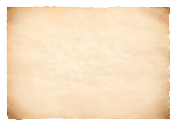 istock old parchment paper sheet vintage aged or texture isolated on white background 1404876667