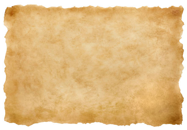 istock old parchment paper sheet vintage aged or texture isolated on white background 1404877279
