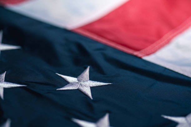 istock National flag of USA 1404883719