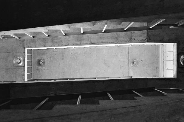 escalier de l’institut salk - salk institute photos et images de collection