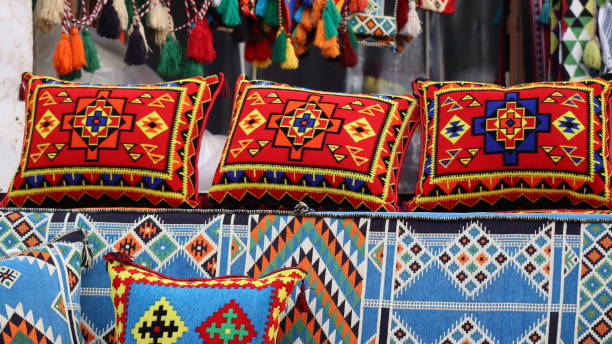 istock Traditional Arabic Carpet at Souq Waqif 1404894230