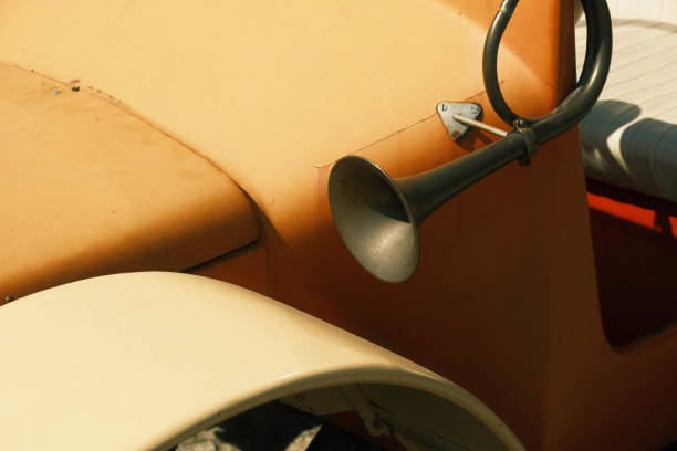 istock Vintage car detail 1404898843