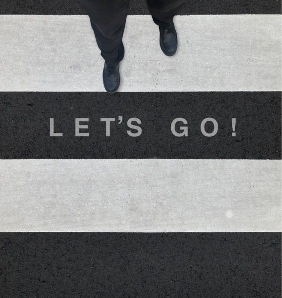 istock LET'S GO! At the pedestrian crossing! 1404901639