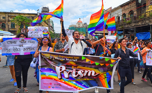 June is recognised as the pride month for the LGBTQ+ community worldwide. It serves as a reminder that everyone is equal, regardless of gender or identity. With their faces painted in rainbow colours, they participated in a pride walk in Kolkata where they celebrated with joy and love.