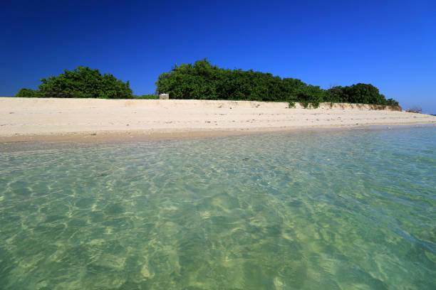 istock Beach at the day with clear water 1404907780