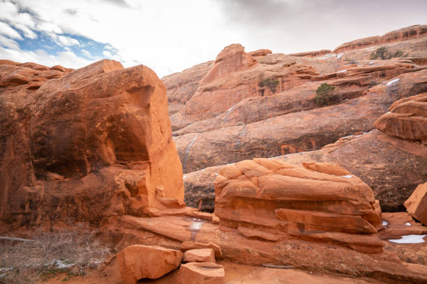 istock Broken arches in Arches National Park 1404907834