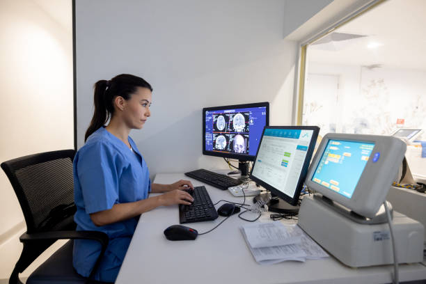 istock Radiologist performing an MRI scan at the hospital 1404912331