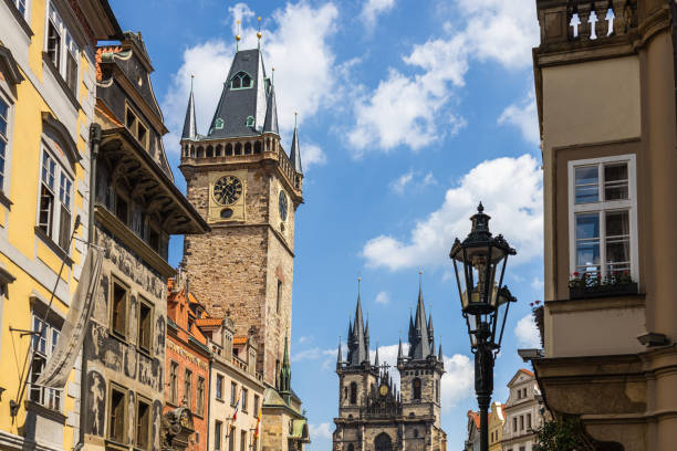 istock Tower of Prague astronomical clock 1404915907