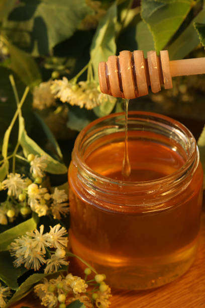 istock Jar of linden honey 1404920768