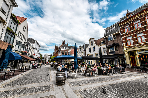 Coffee Bars, Restaurants And Beautiful Architecture In Arnhem, The Netherlands