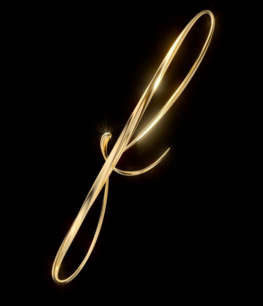 istock Gold Lowercase Letter f 1404931952