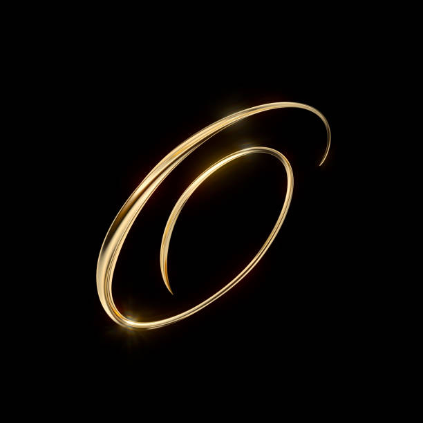istock Gold Capital Letter O 1404932487