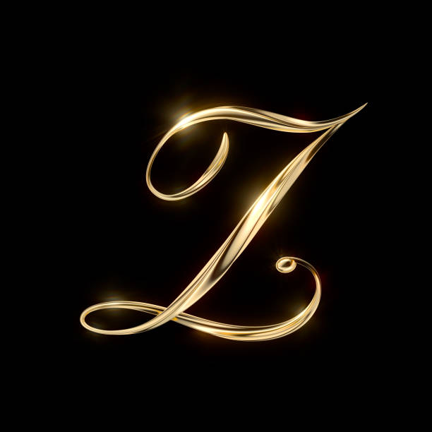 istock Gold Capital Letter Z 1404932543