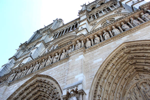 Famous cityscape of Paris, France.